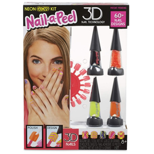 ست طراحی ناخن Nail Art سری Neon glow kit‏_اسباب بازی
